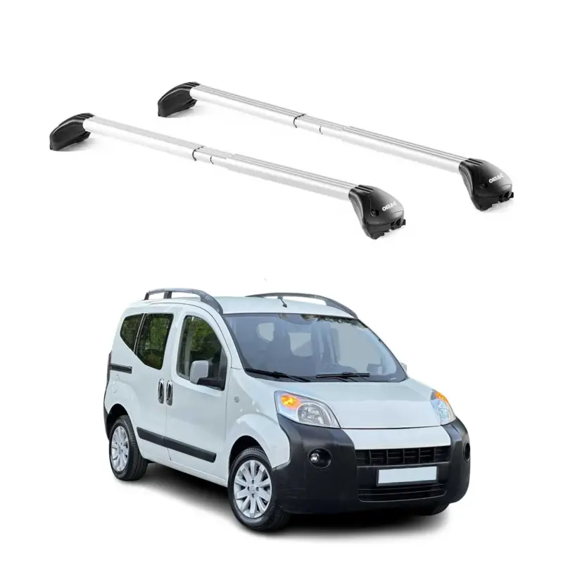 Highlight Dachträger Grundtäger für Citroen Nemo 2008-2013 3-5 tür 100kg Alu Silber 2x ABE