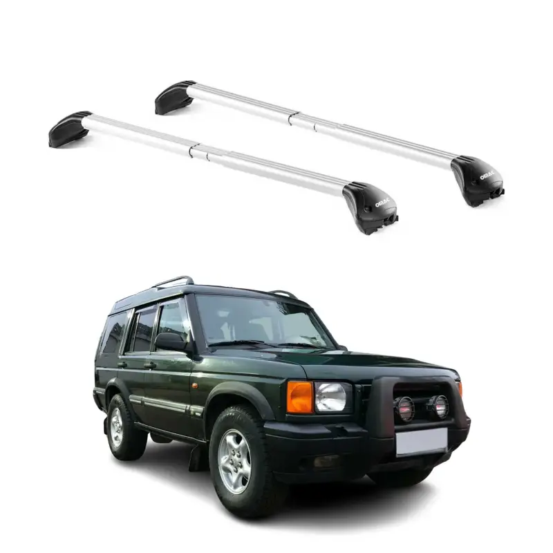 Direkt Vom Hersteller Dachträger Grundtäger für Land Rover Discovery II 1998-2004 100kg Alu Silber ABE