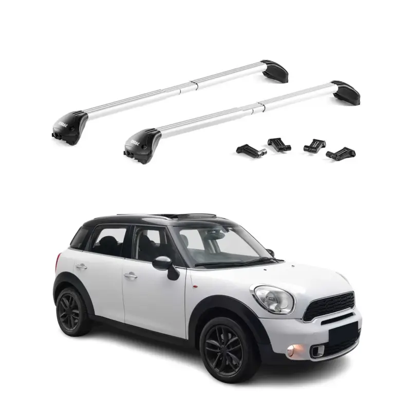 Dachträger Grundtäger für Mini Countryman R60 F60 2010-2023 100kg Alu Silber ABE Super-Preis