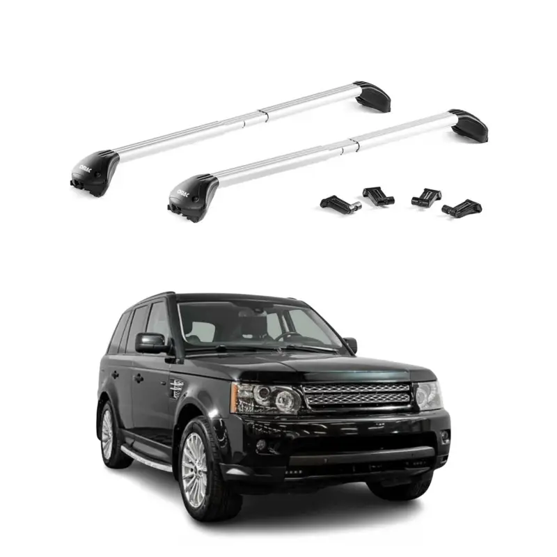 Dachträger für Land Rover Discovery Sport 2015-2026 100kg Alu Silber 2tlg ABE Jetzt Kaufen