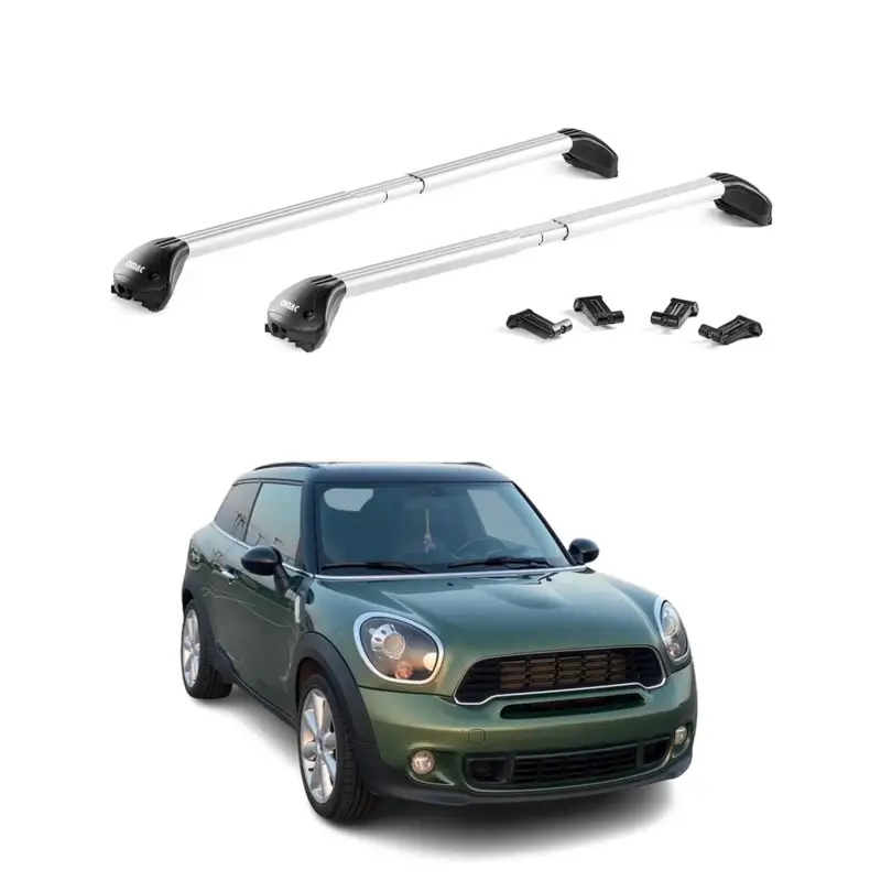 Dachträger Grundtäger für Mini Paceman R61 2013-2016 100kg Alu Silber 2 tlg ABE Jetzt Bestellen