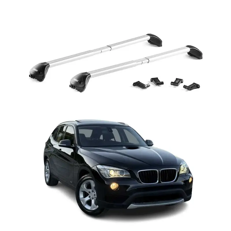 Dachträger Grundtäger für BMW X1 E84 F48 2009-2022 100kg Alu Silber 2 tlg ABE Neu