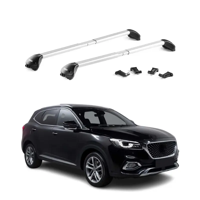 Knallerangebot Dachträger Grundtäger für MG HS I 2018-2024 100kg Aluminium Silber 2 tlg ABE