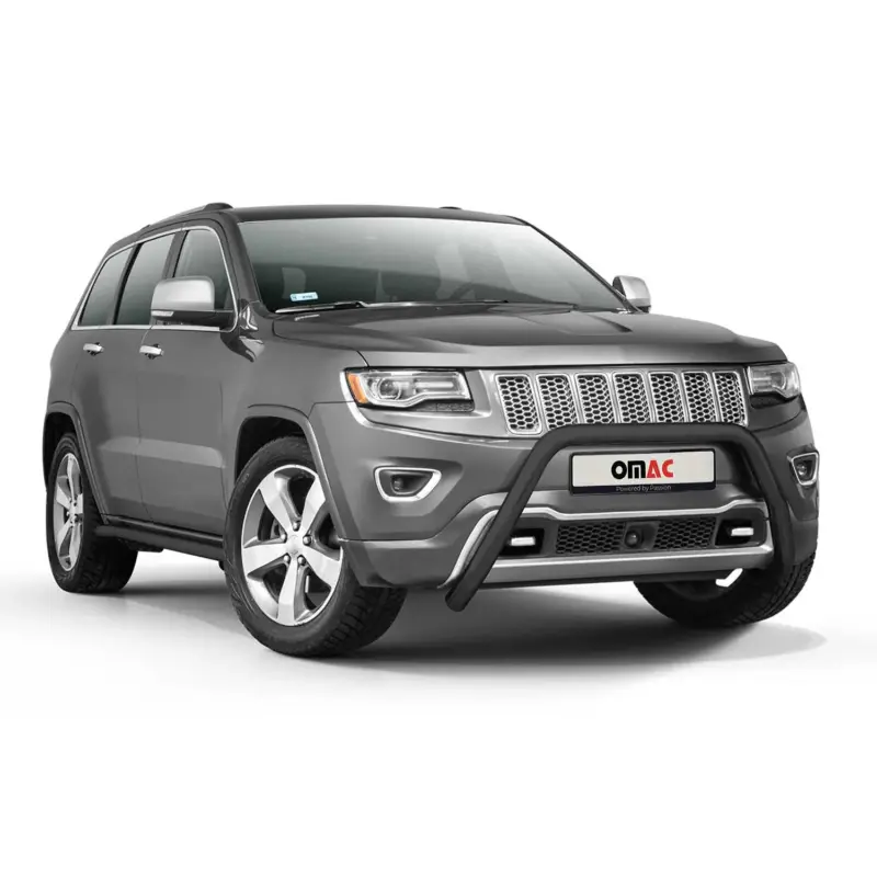Schnäppchen Frontbügel Frontschutzbügel für Jeep Grand Cherokee WK2 2015-2021 Stahl Schwarz