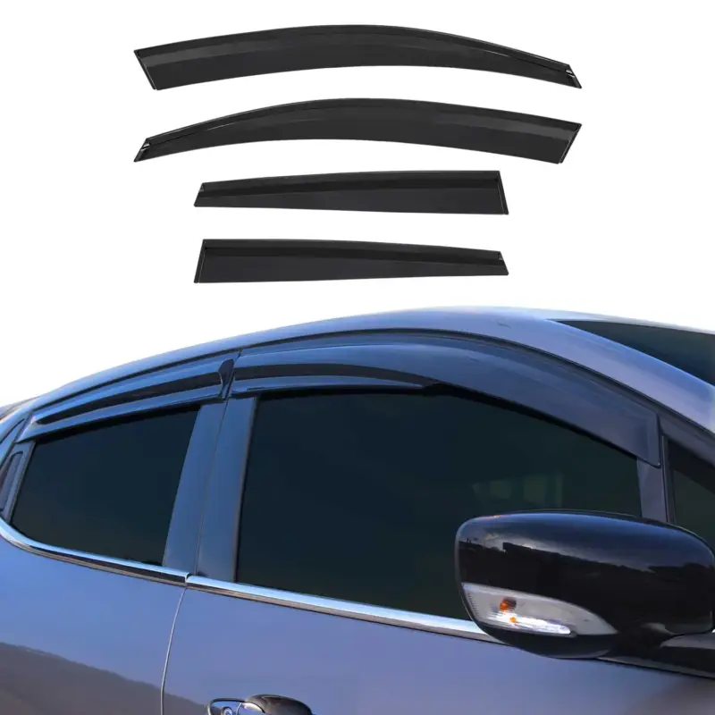 Windabweiser Regenabweiser für Renault Clio 5 2019-2025 Schwarz 4x Nur Heute