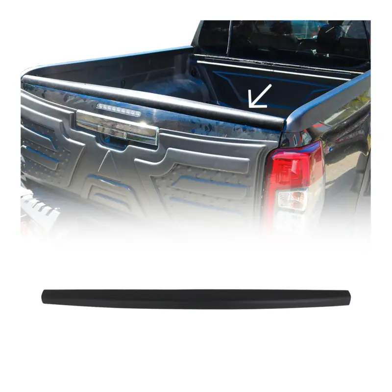 Heckklappenschutz Schutzleiste für VW Amarok 2010-2017 ABS Schwarz Versand Am Gleichen Tag