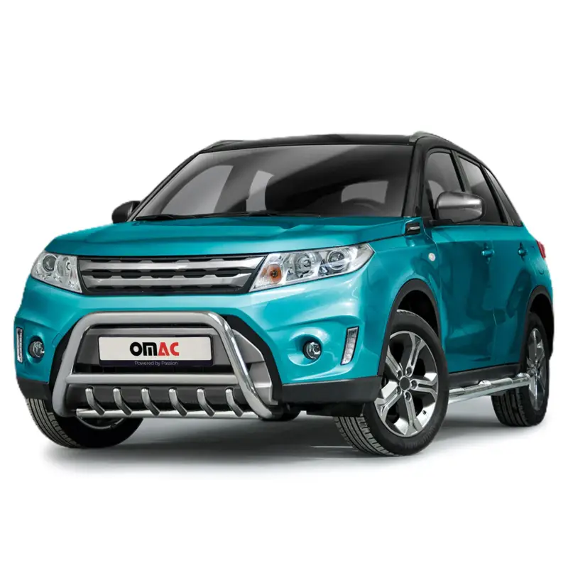 Frontbügel Frontschutzbügel für Suzuki Vitara 2015-2018 Stahl Silber mit ABE Billig