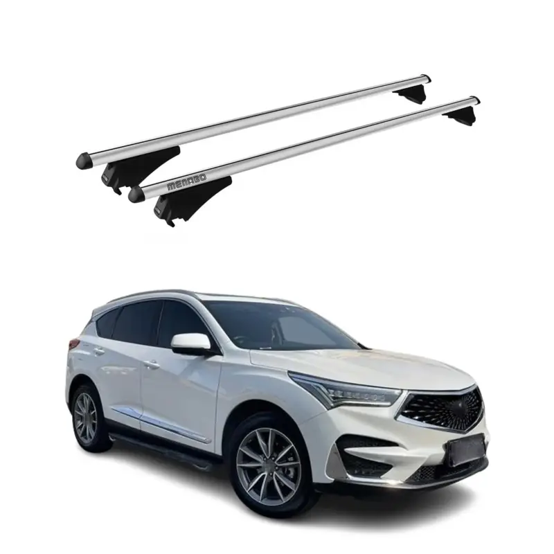 Saisonangebot Menabo Dachträger Grundtäger für Acura RDX 2019-2026 75kg Aluminium Silber 2 tlg