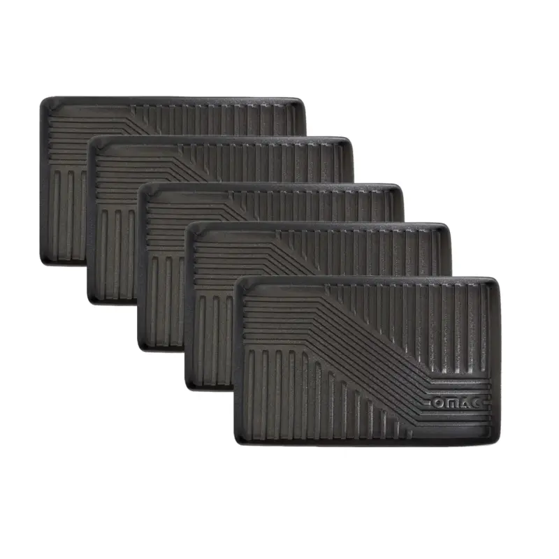 5x OMAC Schuhmatte Sauberlaufmatte Abtropfschale Napfunterlage 58x38cm Unterlage Knallerangebot