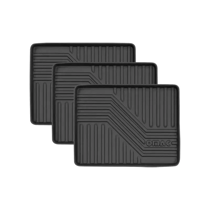 3x OMAC Schuhmatte Sauberlaufmatte Abtropfschale Napfunterlage 43x33cm Unterlage Preisreduziert