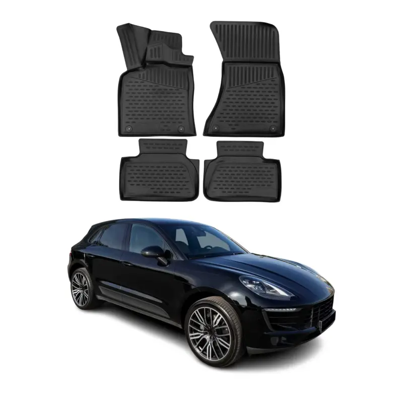 OMAC Gummi Fußmatten für Porsche Macan 2014-2023 TPE Automatten Sonderaktion