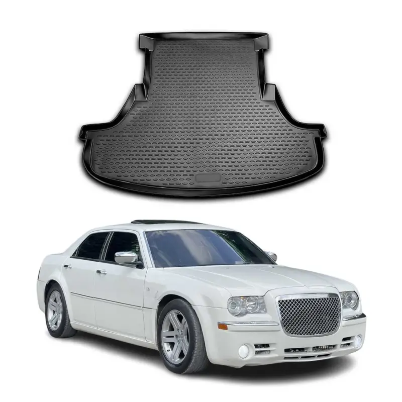 Kofferraumwanne Laderaumwanne für Chrysler 300C Limo 2004-2012 Gummi Schwarz Expressversand