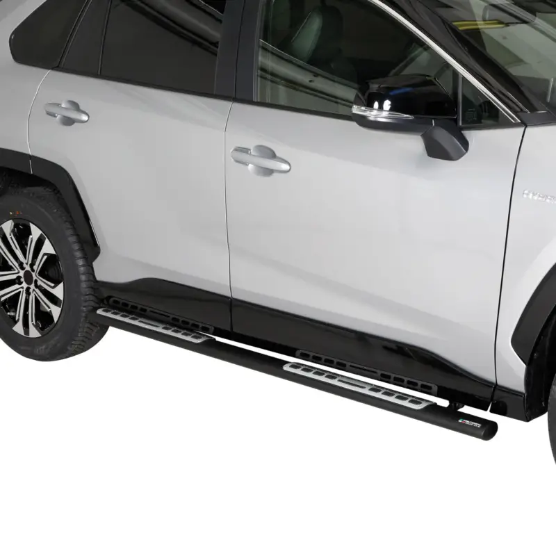 Expressversand Stahl Seitenschweller Schwellerrohre für Ford Connect 2014-2020 Silber