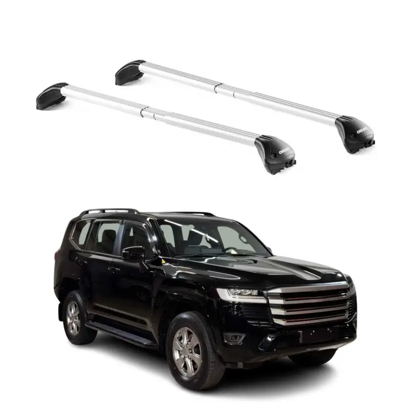 Dachträger Grundtäger für Toyota Land Cruiser J250 2024-2026 100kg Alu ABE Grau Sichere Zahlung