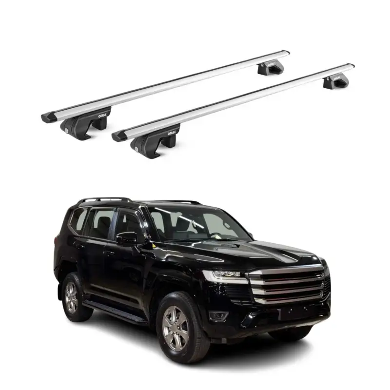 Sonderangebot Dachträger Grundtäger für Toyota Land Cruiser J250 2024-2026 90kg Alu Grau ABE