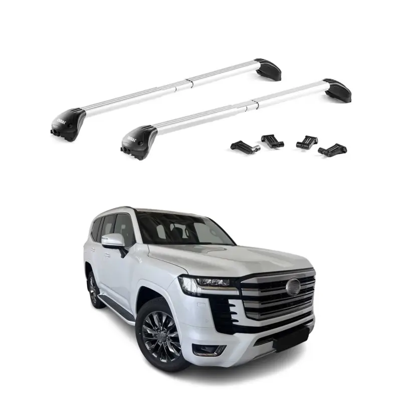 Direkt Vom Hersteller Dachträger Grundtäger für Toyota Land Cruiser J250 2024-2026 100kg Alu ABE Grau