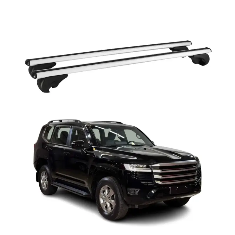 Abverkauf Dachträger Grundtäger für Toyota Land Cruiser J250 2024-2026 75kg Alu Silber 2x