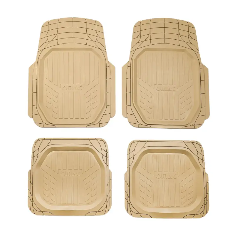 Abverkauf Fußmatten Zuschneidbar Gummi Beige 4 tlg für MG HS 2022-2026