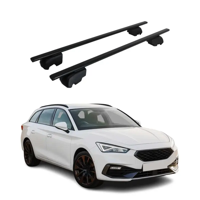 Wochenendangebot Dachträger Grundtäger für Cupra Leon Sportstourer 2020-2026 75kg Metall Schwarz