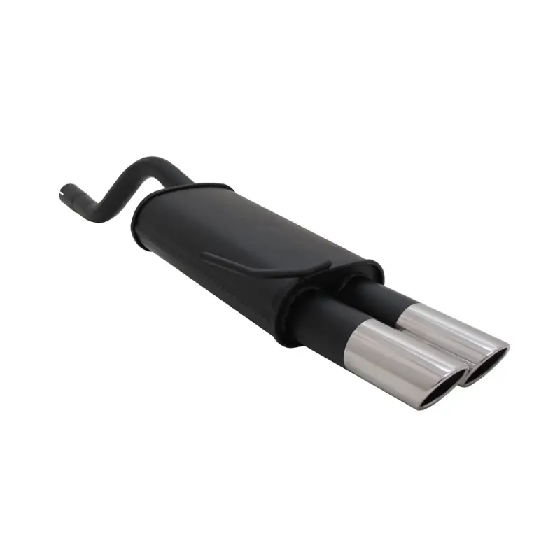 Novus Sportauspuff für Renault Clio 2 2x76mm SR-Design Endschalldämpfer mit ABE Top-Preis