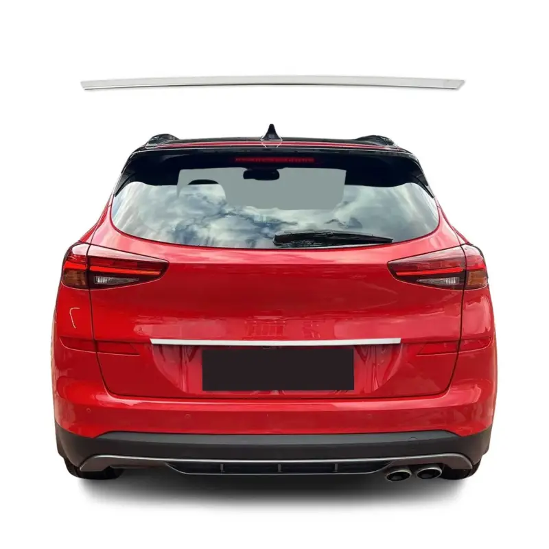Aktuell Kofferraumleiste Heckleisten für VW Polo 5tür 2017-2024 Edelstahl Chrom