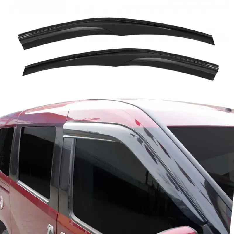 Windabweiser Regenabweiser für Ford Tourneo Courier 2014-2023 Acryl Schwarz 2x Aktuell