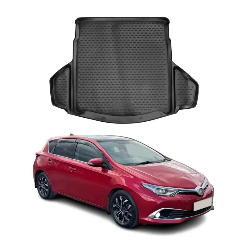 Kofferraummatte Kofferraumwanne für Toyota Auris Kombi 2012-2015 Gummi TPE Geprüft