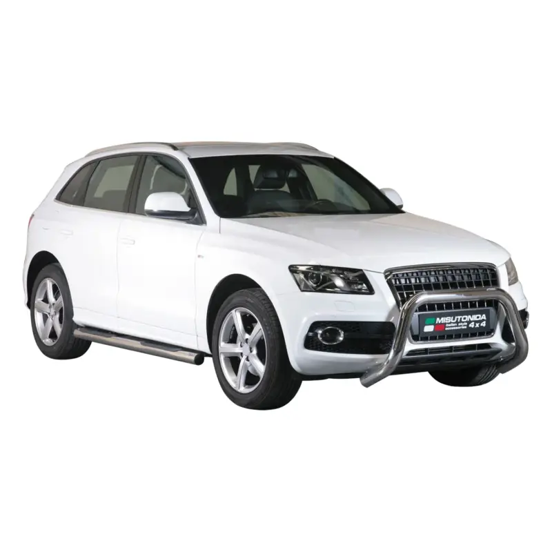 Frontbügel Frontschutzbügel für Audi Q5 2008-2015 ø76mm Stahl Silber Schutz Solange Der Vorrat Reicht