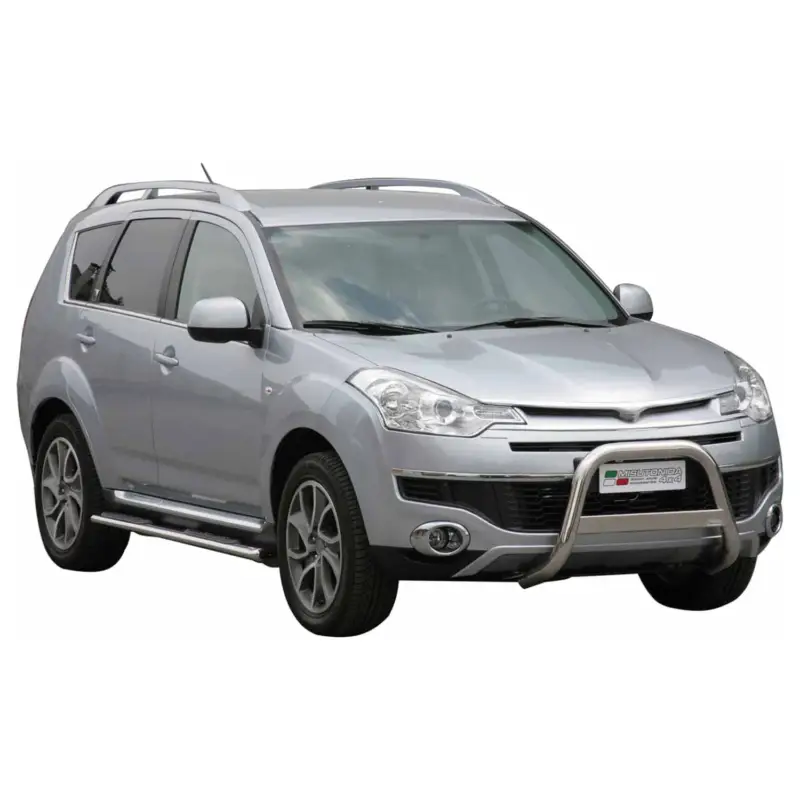 Frontbügel Frontschutzbügel für Citroen C-Crosser 2008-2012 ø63mm Stahl Silber Sonderangebot
