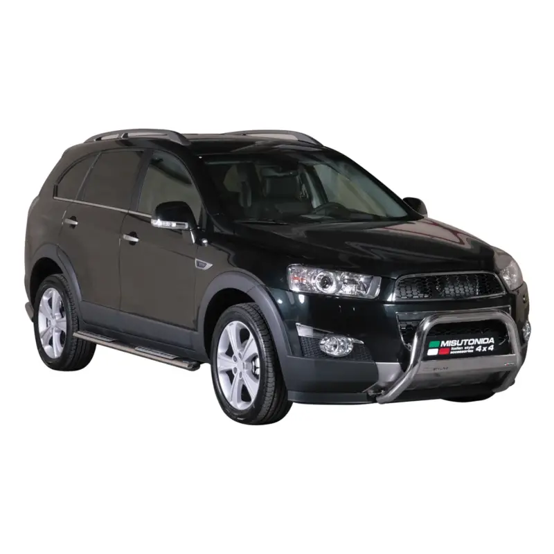Frontbügel Frontschutzbügel für Chevrolet Captiva 2011-2016 ø63mm Stahl Silber Neue Kollektion