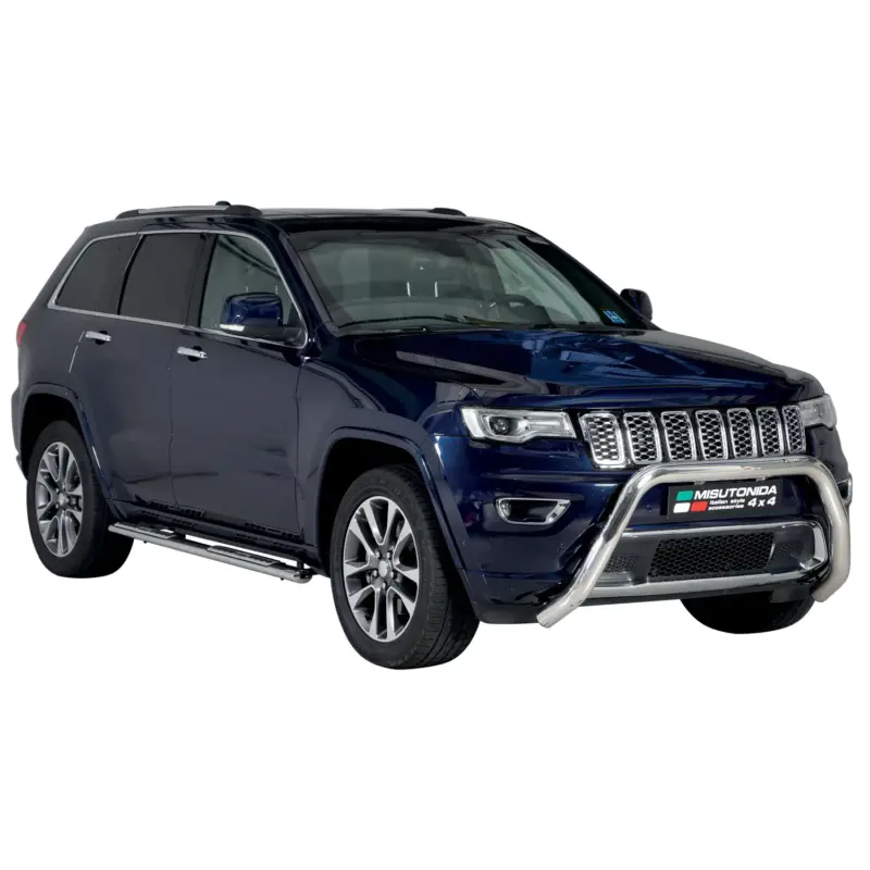 Stahl Schwellerrohre Trittbretter für Jeep Grand Cherokee Overland 2013-2017 Sichere Zahlung