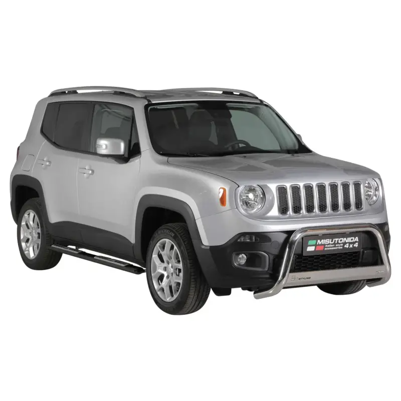 Stahl Schwellerrohre Trittbretter für Jeep Renegade Trailhawk 2014-2017 Schwarz Nur Für Kurze Zeit