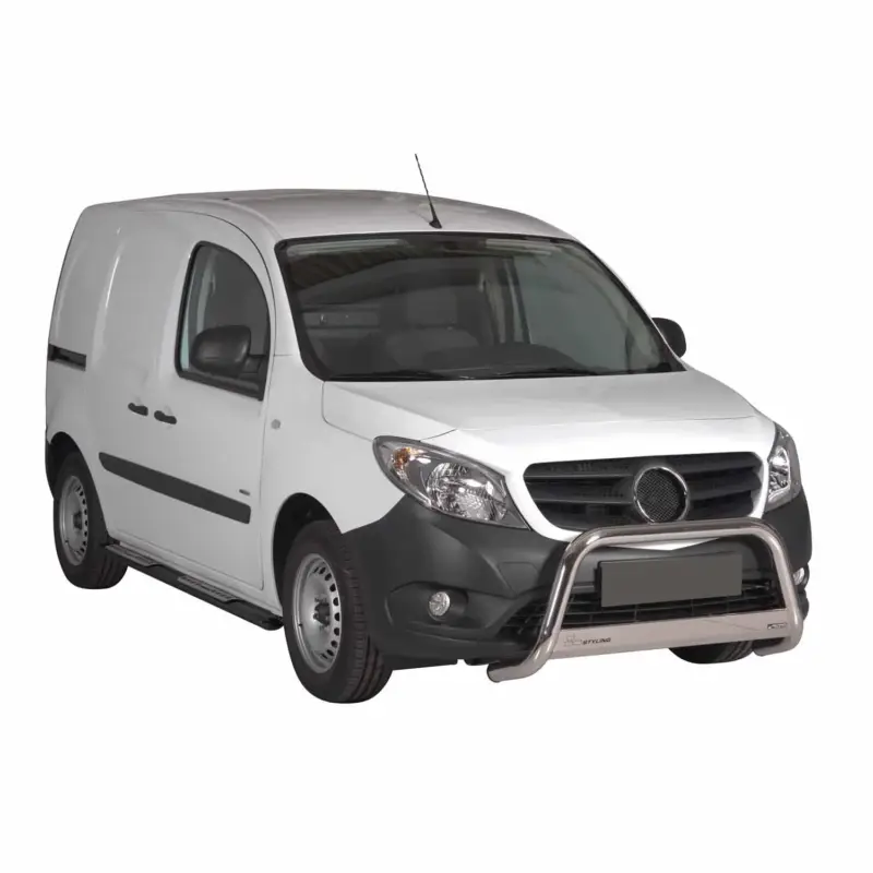 Edelstahl Seitenschweller Schwellerrohre für Mercedes Citan 2012-2020 Schwarz Ausverkauf