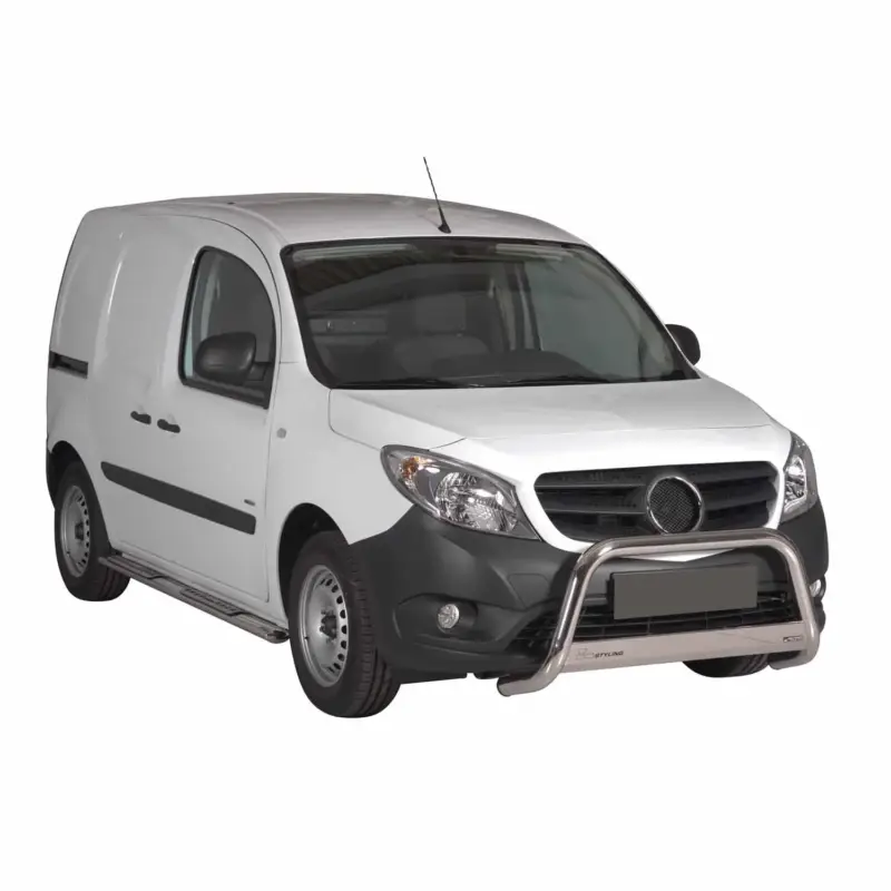 Edelstahl Seitenschweller Schwellerrohre für Mercedes Citan 2012-2020 Silber Zertifiziert