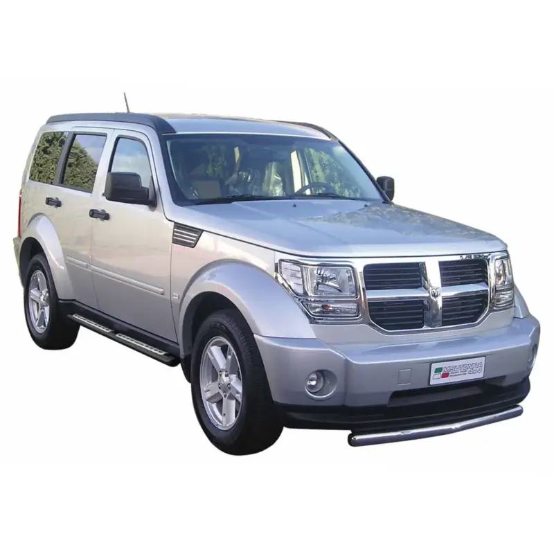 Sale Edelstahl Seitenschweller Schwellerrohre für Dodge Nitro 2006-2011 Schwarz