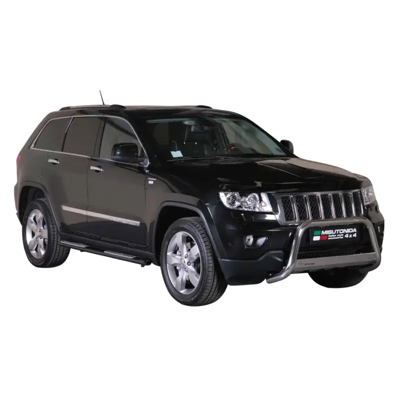 Stahl Seitenschweller Schwellerrohre für Jeep Grand Cherokee 2010-2013 Schwarz Preis Gesenkt