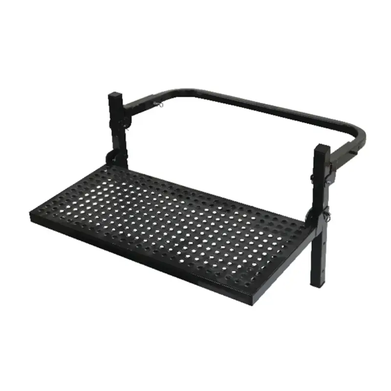 Zertifiziert Radtritt Trittstufe Rad Stufe für VW Golf 2019-2026 Klappbar Faltbar 55cm Stahl
