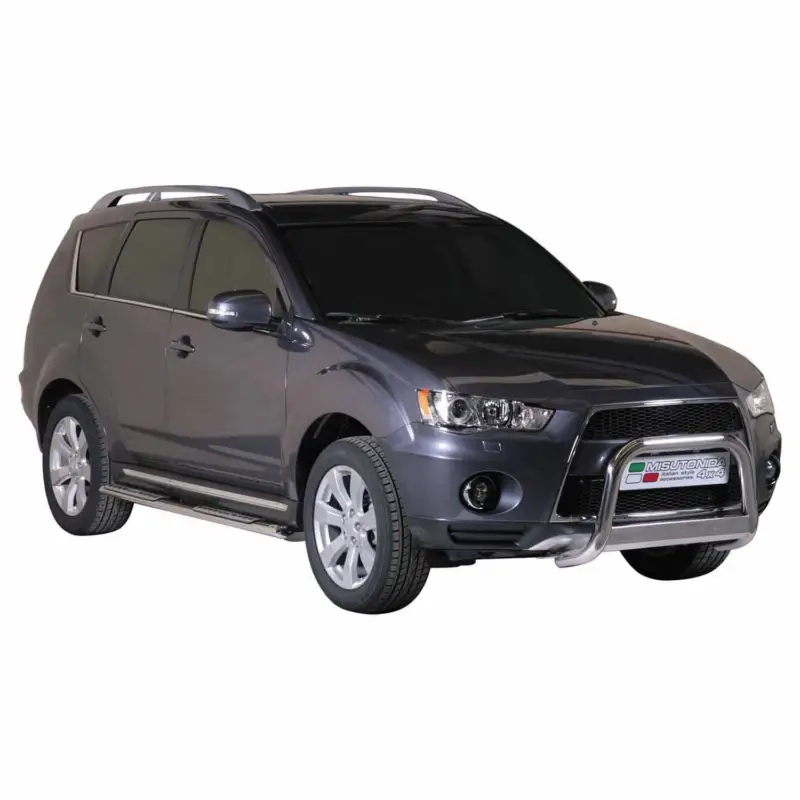 Direkt Vom Hersteller Edelstahl Seitenschweller Schwellerrohre für Mitsubishi Outlander 2010-2012 Grau