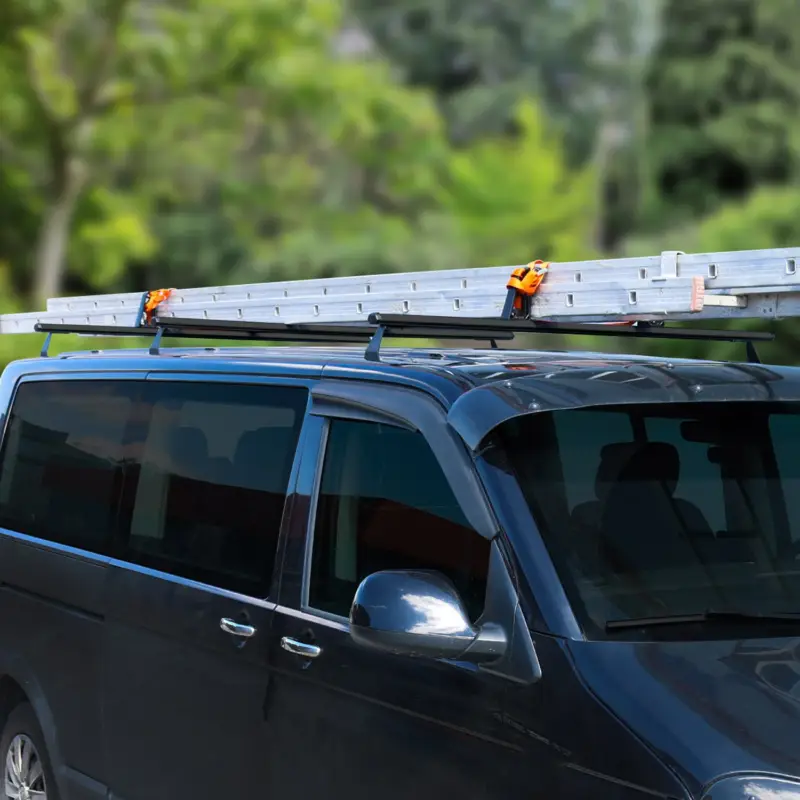 3x Dachträger + Leiterhalter Set für Opel Vivaro A 2001-2014 Lastanschläge Sonderaktion