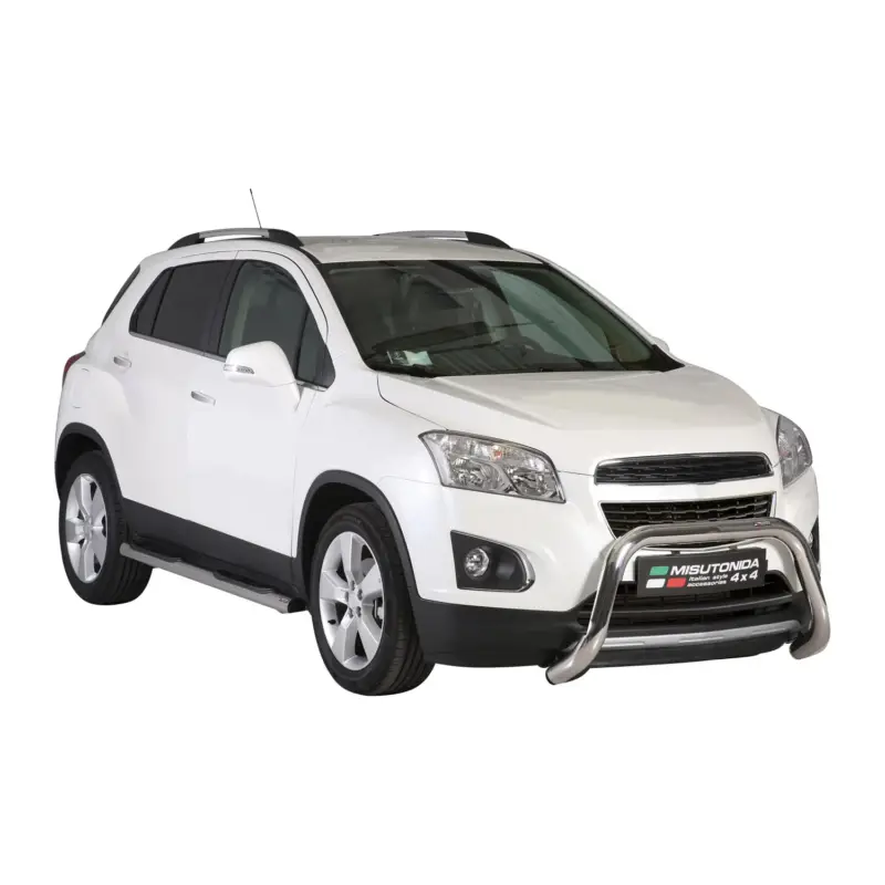 Frontbügel Frontschutzbügel für Chevrolet Trax 2013-2016 ø76mm Stahl Silber Angebot