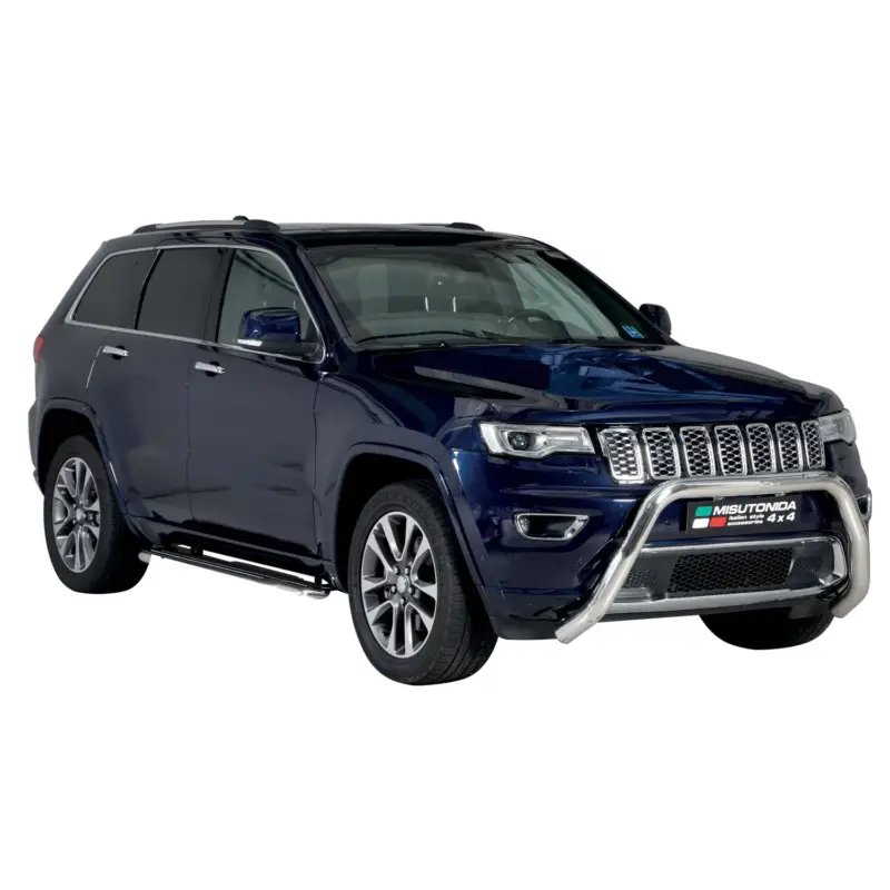 Frontbügel Frontschutzbügel für Jeep Grand Cherokee 2013-2017 ø76mm Stahl Silber Abverkauf