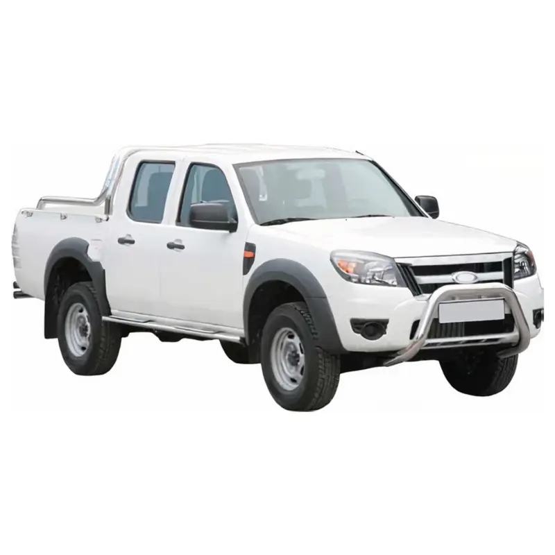 Günstig Frontbügel Frontschutzbügel für Ford Ranger 2009-2011 ø76mm Stahl Silber Schutz