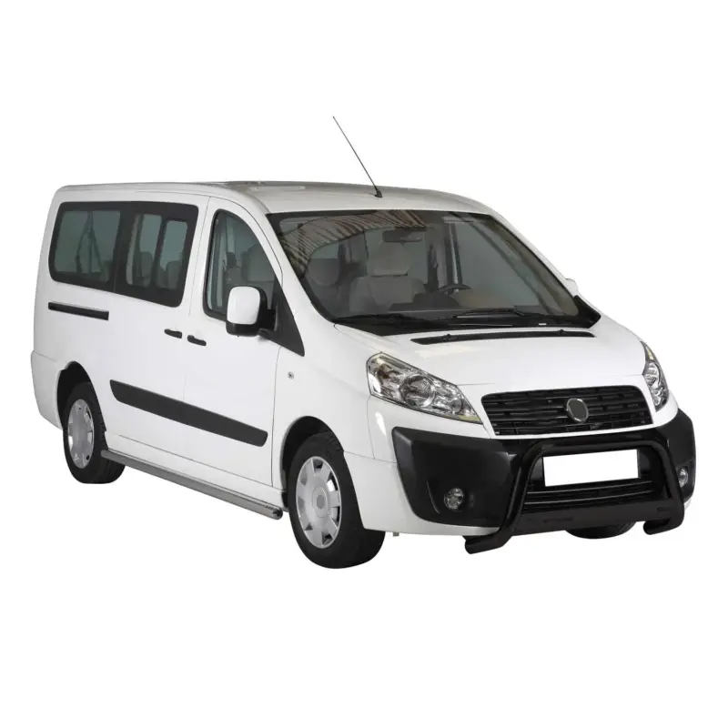 Nur Für Kurze Zeit Frontbügel Frontschutzbügel für Fiat Scudo 2007-2016 ø63mm Stahl Schwarz Schutz