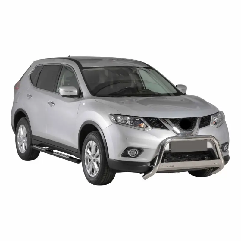 Direkt Vom Hersteller Edelstahl Seitenschweller Schwellerrohre für Nissan X-Trail 2015-2017 Schwarz