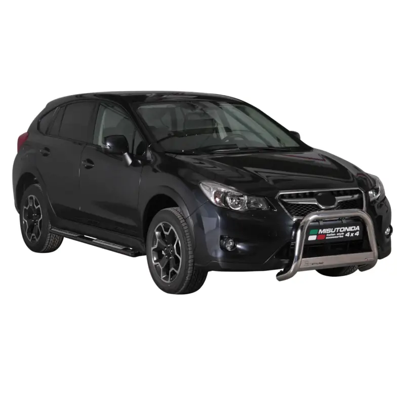 Direkt Vom Hersteller Edelstahl Seitenschweller Schwellerrohre für Subaru XV 2012-2017 Schwarz