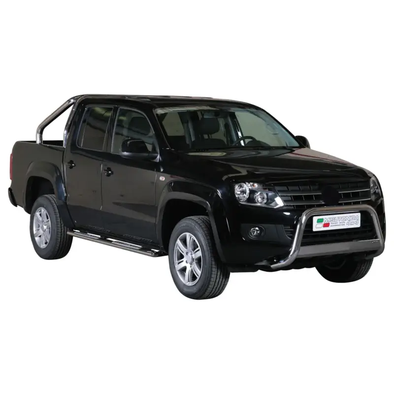 Edelstahl Seitenschweller Schwellerrohre für VW Amarok Highline 2010-2016 Silber Rabatt