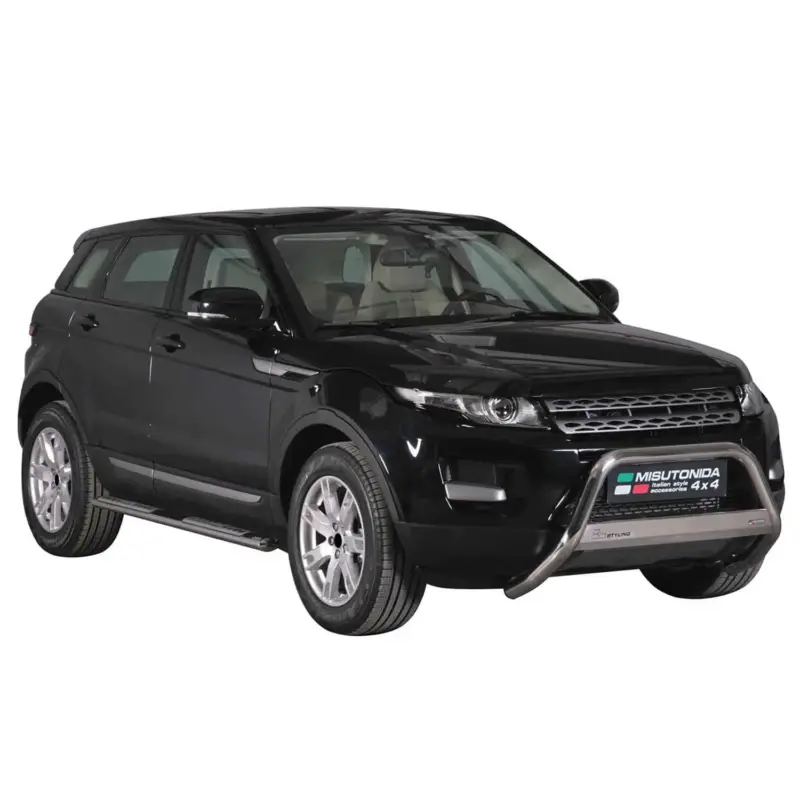 Edelstahl Seitenschweller Schwellerrohre für Range Rover Evoque 2011-2015 Silber Neu Im Sortiment