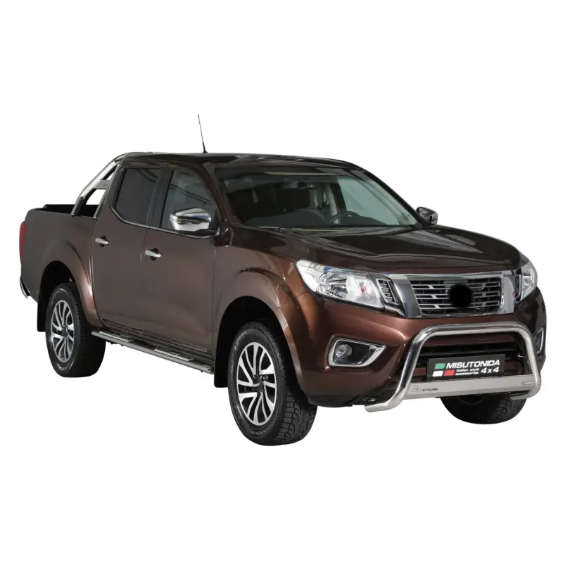 Preis Gesenkt Stahl Schwellerrohre Trittbretter für Nissan NP300 Navara Double Cab 2015-2023