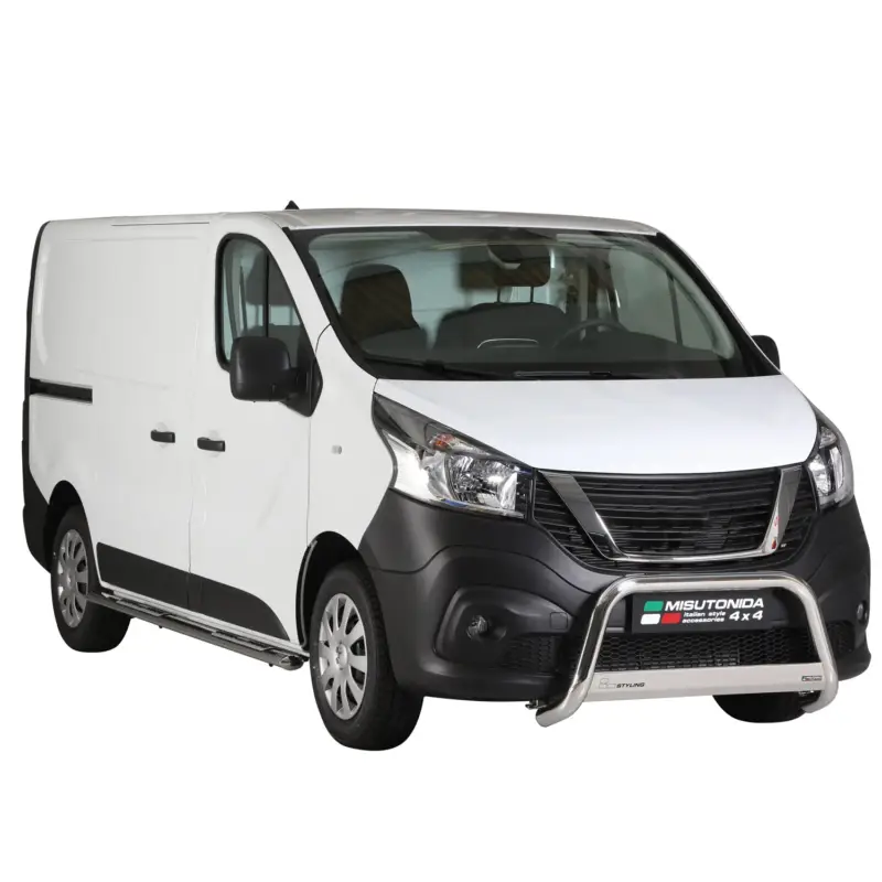 Top-Preis Edelstahl Seitenschweller Schwellerrohre für Nissan NV300 2014-2021 Kurzer Grau