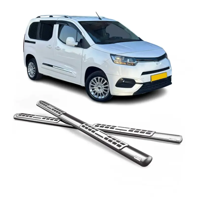 Stahl Seitenschweller Schwellerrohre für Toyota Proace 2016-2026 L3 Langer Grau Jetzt Kaufen